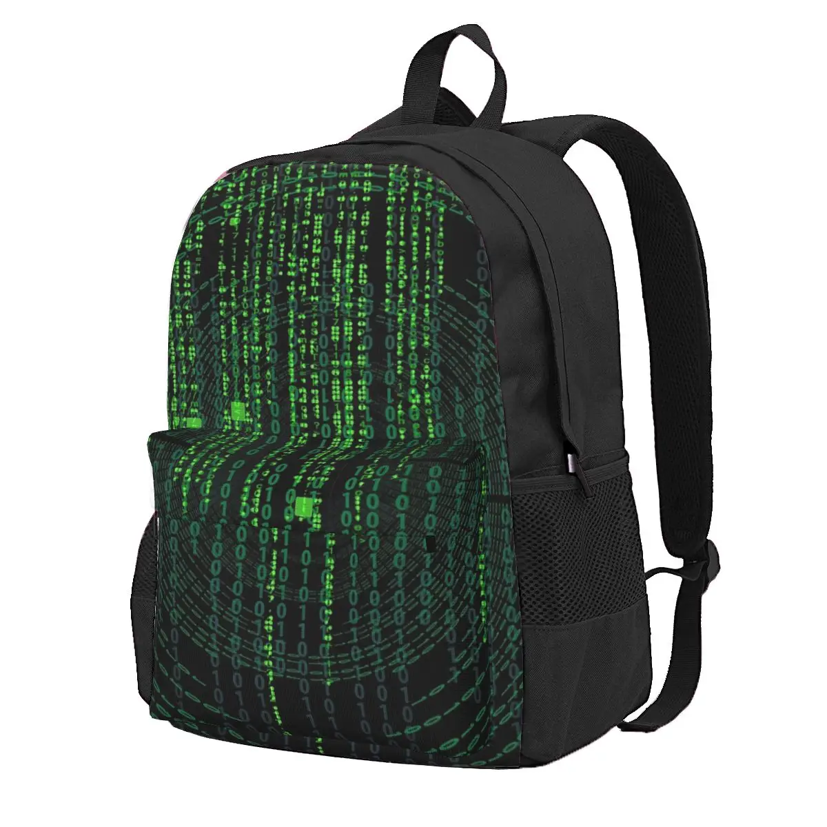 

Matrix Original Green Design Student Backpack School Bag Hiking Travel Daypack for Boys Girls Fashion Bookbag Shoulder Bags