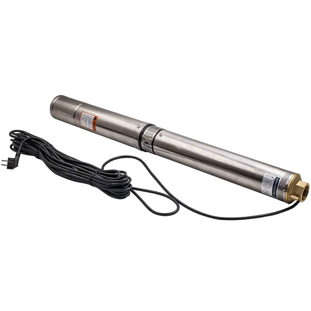 Submersible Bore Water Pump Stainless Steel 4 Inch 1.1KW 102M Submersible Electric Pump 4