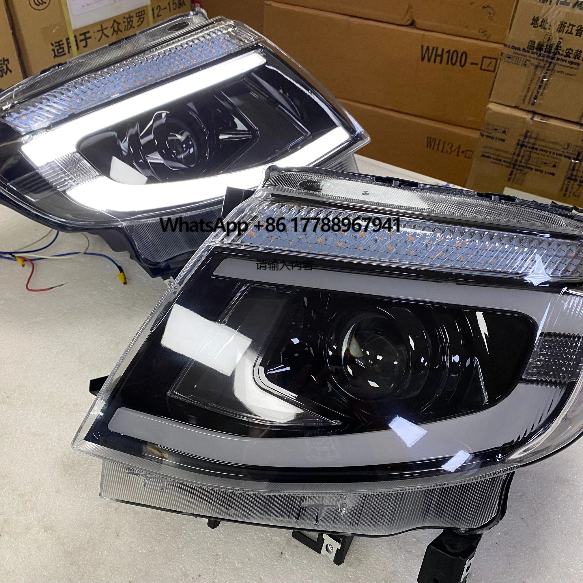 

LED Headlights for FORD Ranger SUV 2014 Head Light Led Headlight