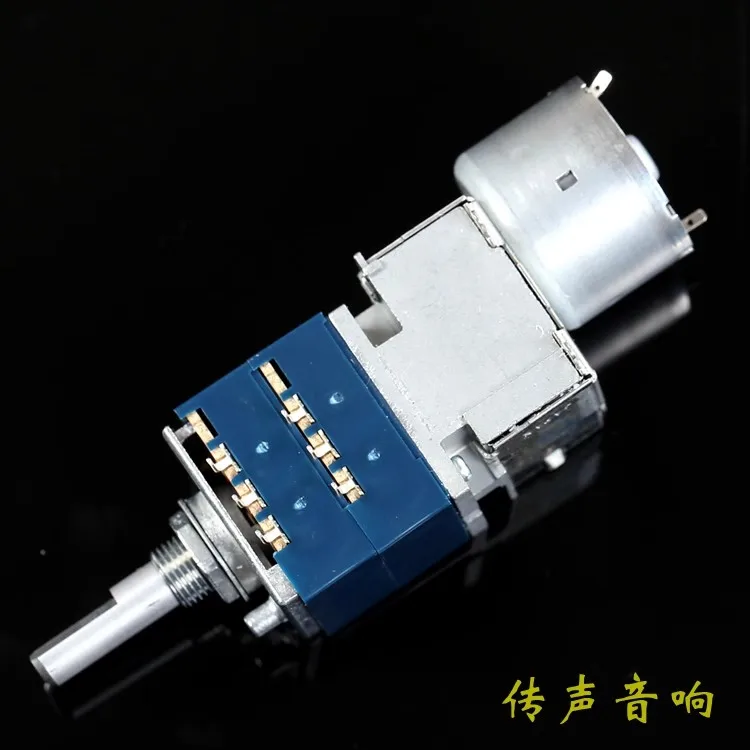 Alps27 high-quality, motor-type remote potentiometer 5K, 10K, 50K, 100K dual can be electric drive, can also be manually rotatin