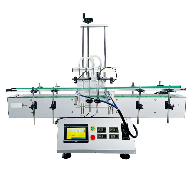 30L High Precision Automatic Gear Pump Liquid Filling  for Water Edible Oil Liquid Detergent
