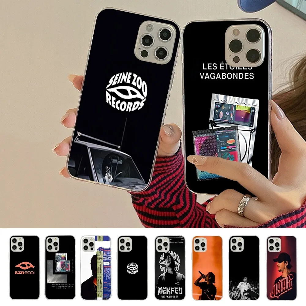 Nekfeu Ken Samaras Rapper Phone Case For iPhone 16 15 14 13 12 Mini 11 Pro XS Max X XR SE 6 7 8 Plus Soft Silicone Cover