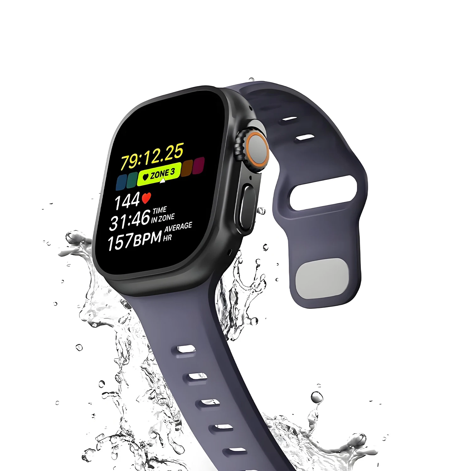 Weiches Silikonarmband für Apple Watch Band Ultra 49 mm 46 mm 42 mm 41/45 mm 40 mm Sportarmband Iwatch Serise11 10 9 8 7 6 Armband