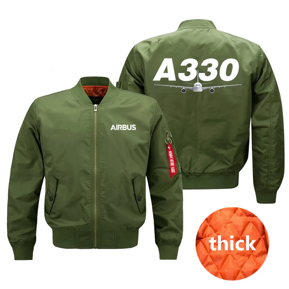 Nieuwe Vlucht Outdoor Militaire Airbus A330 Luchtvaartpiloten Ma1 Bomberjack Jassen Voor Heren Streetwear Casual Baseball Jack