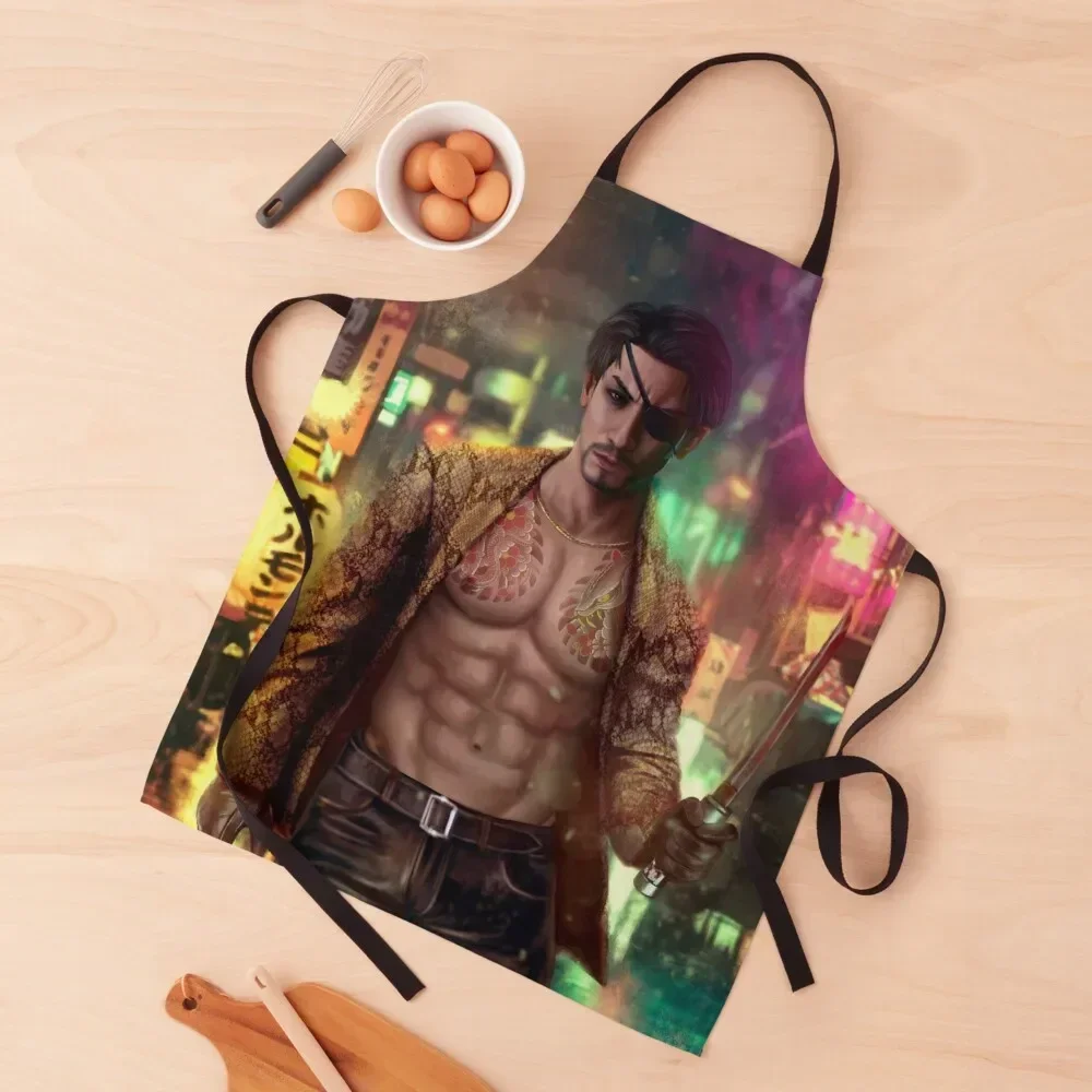 

Majima Goro Apron Cooking Salon Women's Dresses Household Items Apron