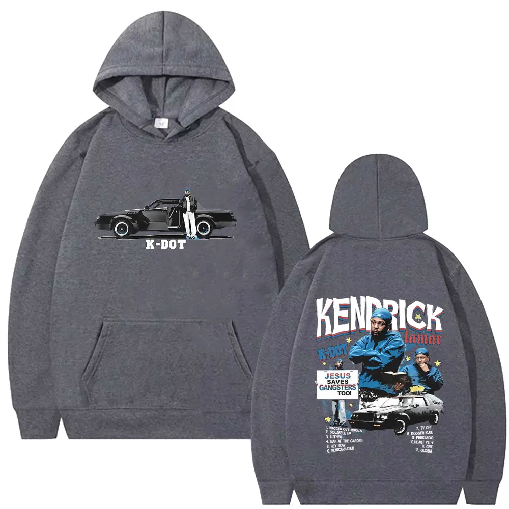 Rapper Kendrick Lamar Hoodie They Not Like Us Pullover Men Women Hip Hop Fashion Pop Music Sweatshirt Men's Oversized Hoodies