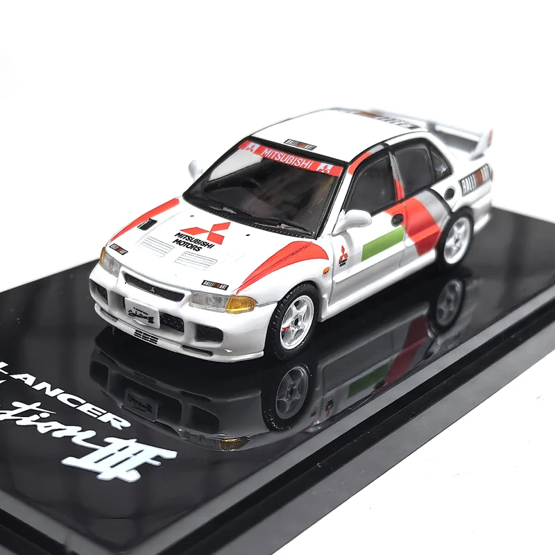 

Hobby Japan 1:64 Lancer Evolution III раллийный легкосплавный автомобиль, литье под давлением и игрушечные транспортные средства, модель автомобиля, миниатюрная масштабная модель автомобиля для детей
