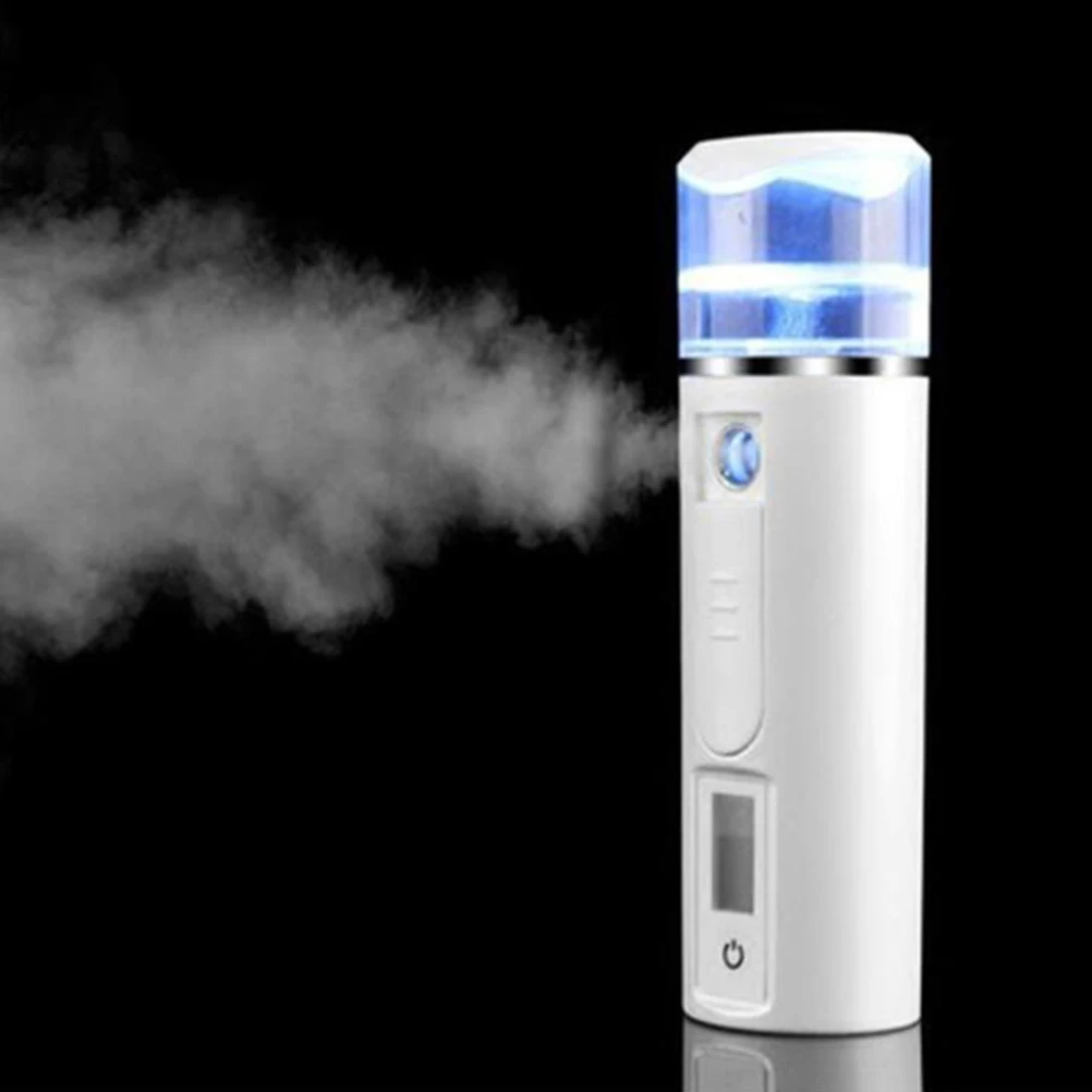 

Facial Steamer Hydrating Instrument Nano Mist Cooler Portable Mini ABS Skin Care Face Sprayer High Quality Easy Use Non Slip