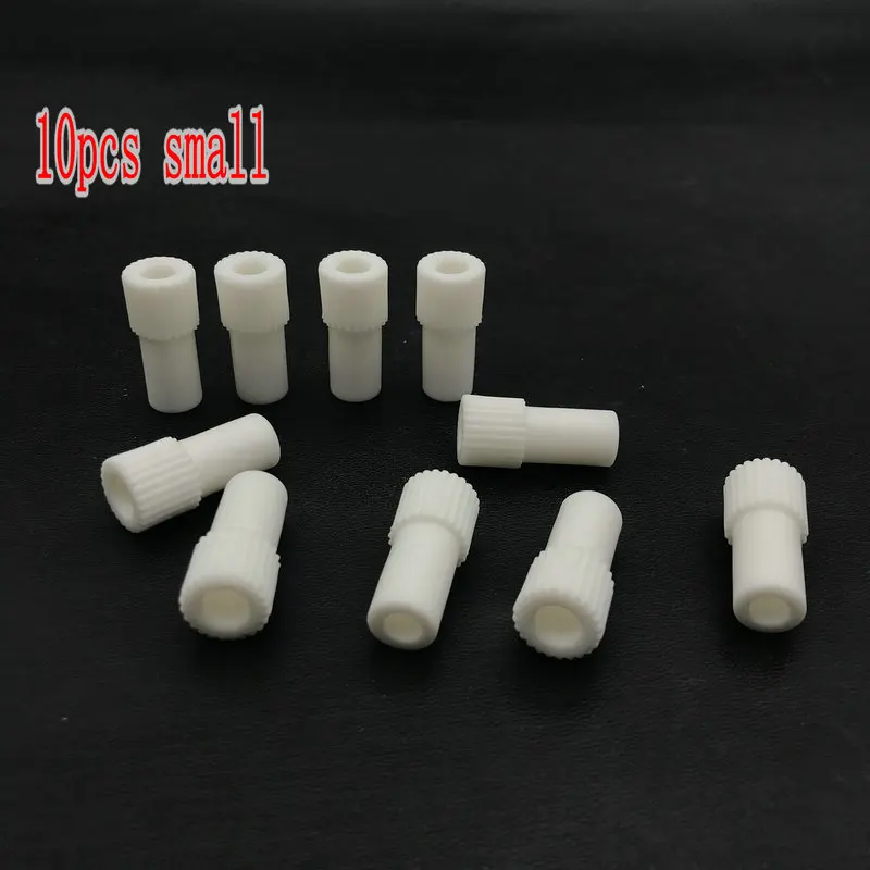 10 pz dentale piccolo tubo di aspirazione convertitore aspiratore Saliva adattatore di aspirazione da 11mm a 6.5mm/16mm a 11mm