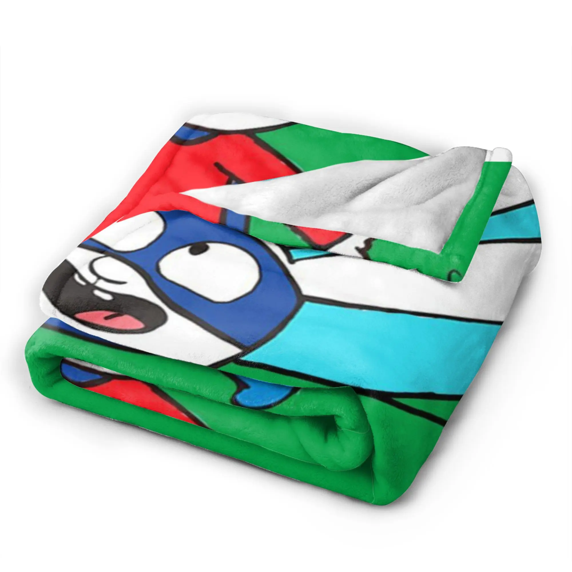 S-Simon Super Rabbit Blanket Quality Soft  Throw Blanket Winter Plane Travel Sofa Home Novelty Bedspread
