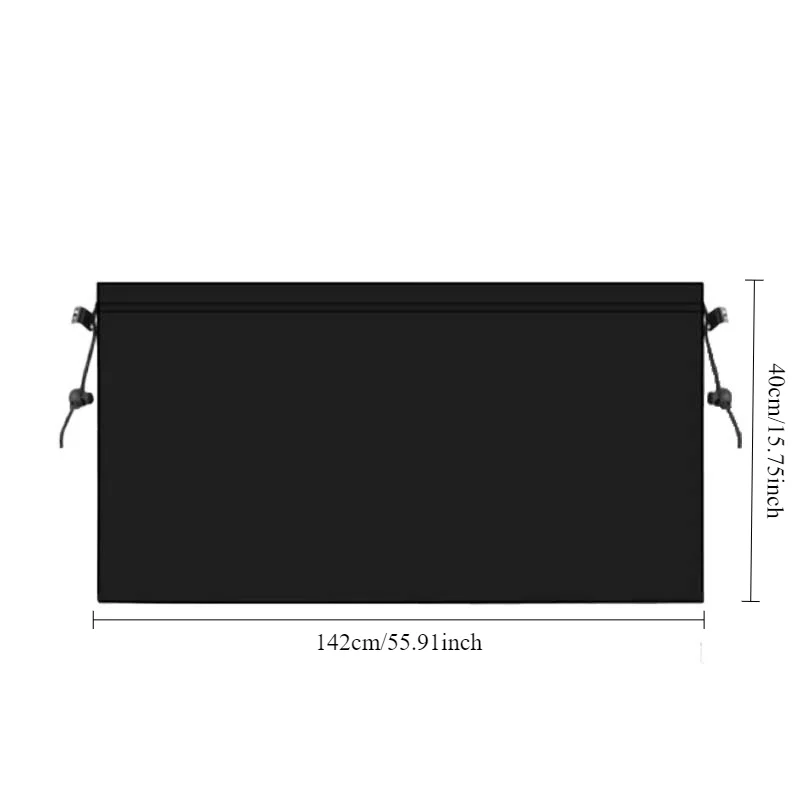 Car Privacy Curtains Universal Divider Curtain Between Rear Seat Auto Blackout Sun Shades Side Window Covers