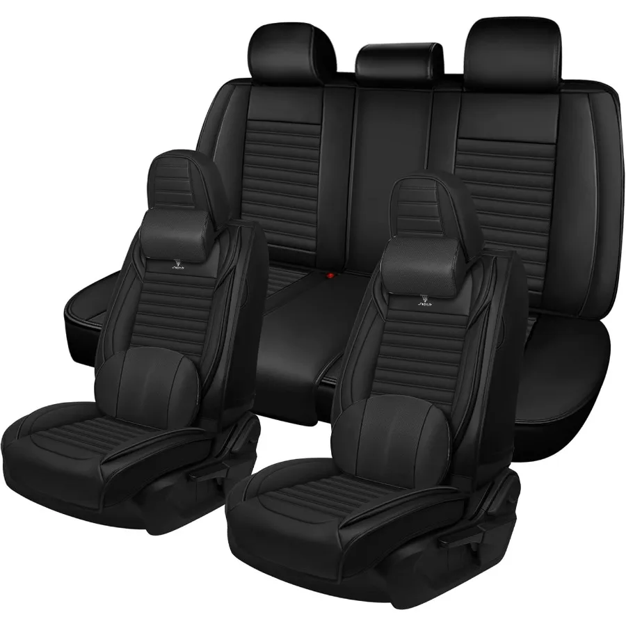 

Чехол на автомобильное сиденье, подходит для Chevy Equinox 20052024, дышащие и водонепроницаемые автомобильные модные чехлы на сиденья из искусственной кожи, нескользящие Eas