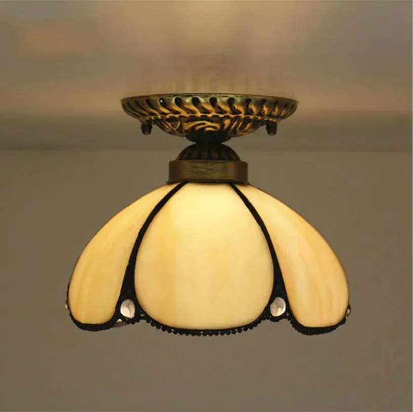 

ceiling lamp ,American,European Baroque,Med ,Bohemia surface mounted light ,20cm Sunflower ceil lamp