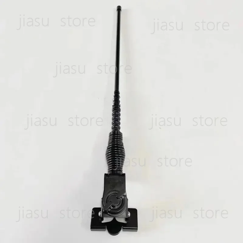 Car Clip‑on Edge Antenna, Metal Flagpole For Off‑Road Vehicle Decoration Modification