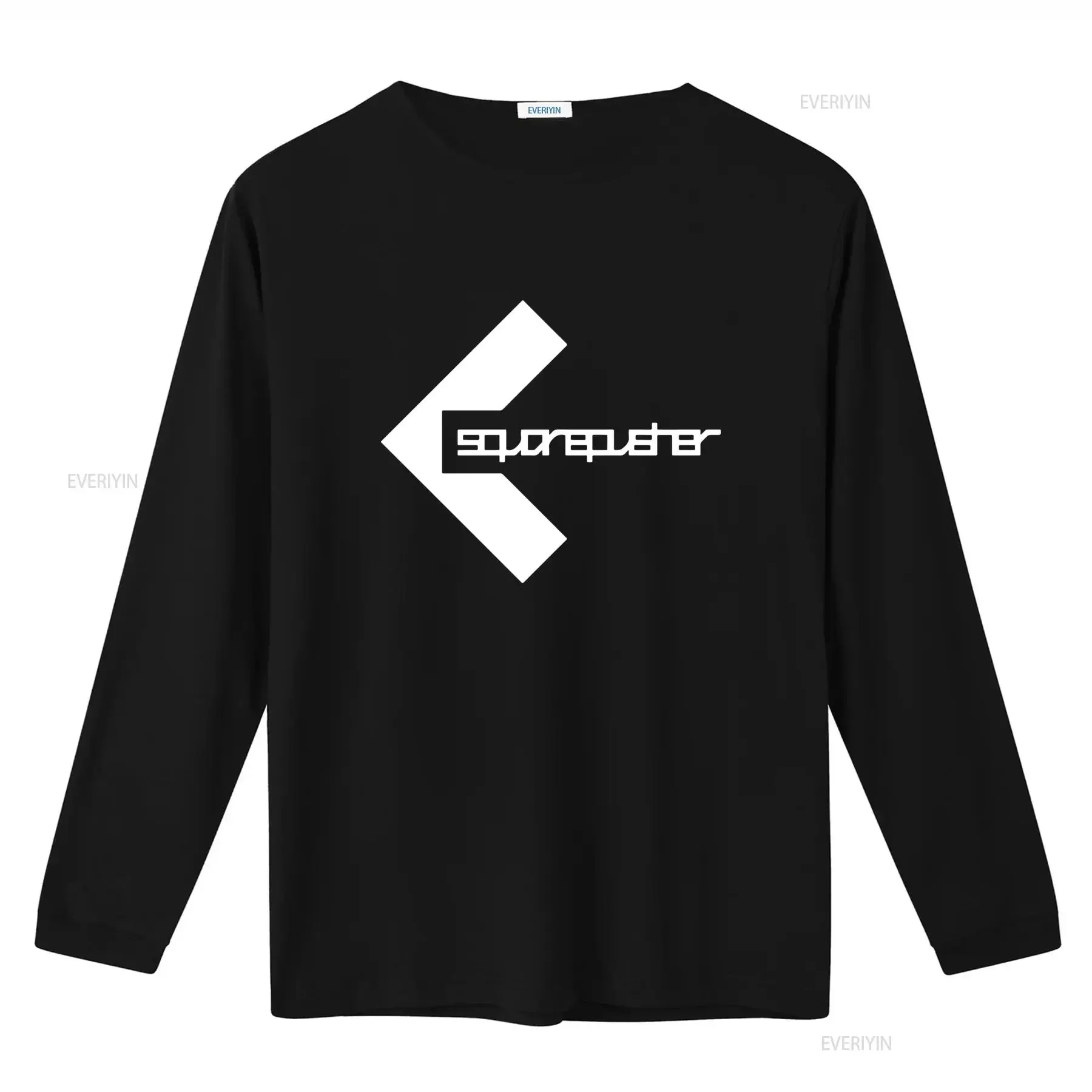 SQUAREPUSHER Print T SHIRT for Men and Women Available in Sizes S XXL Colours Black White vintage Washed Top For Everyday Wear
