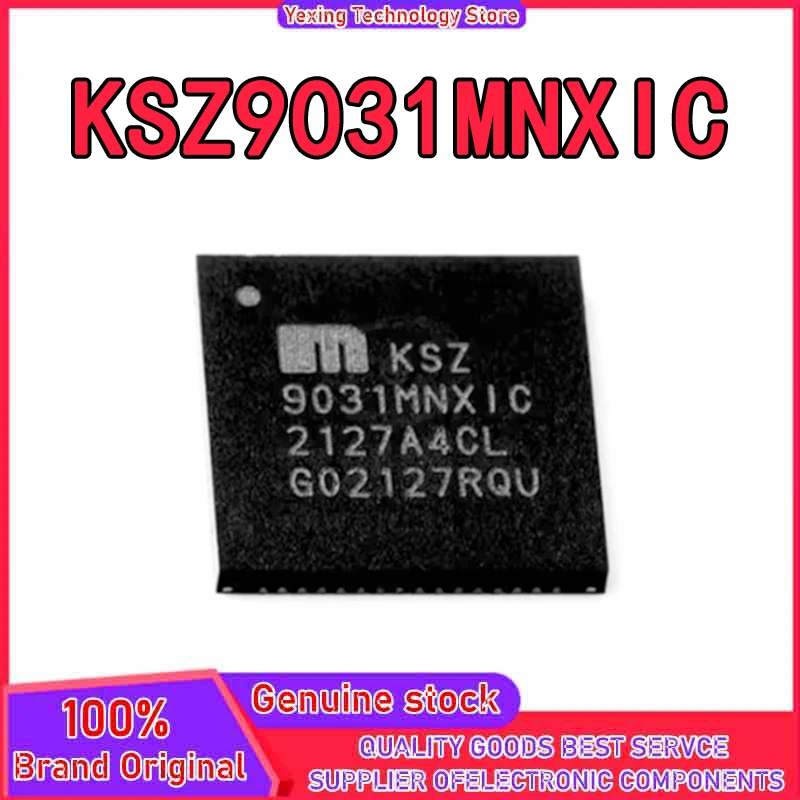 5PCS KSZ9031 KSZ9031MNXIC QFN48 MICORHCIP 100% New and Original