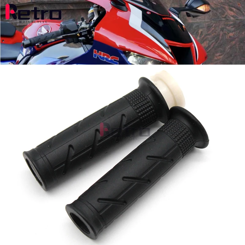

Резиновые ручки для мотоциклов Honda CBR250R CB300R CB300F CBR300R CB650R CBR400, 7/8 дюйма, 22 мм