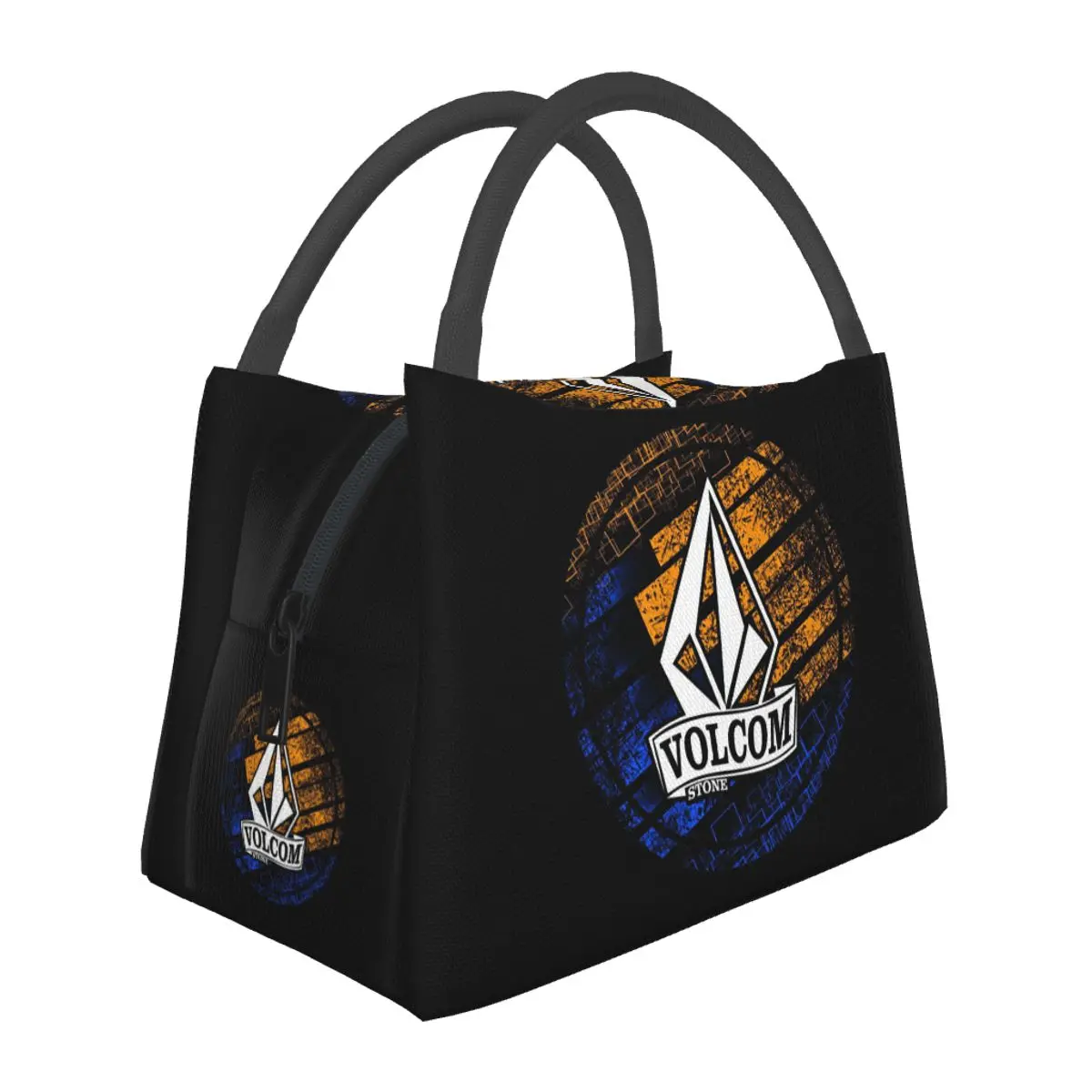 Half Diamond Volkom Insulated Lunch Bag for Women Bento Storage Food Boxes Leakproof Container Cooler Thermal Lunch Box Tote