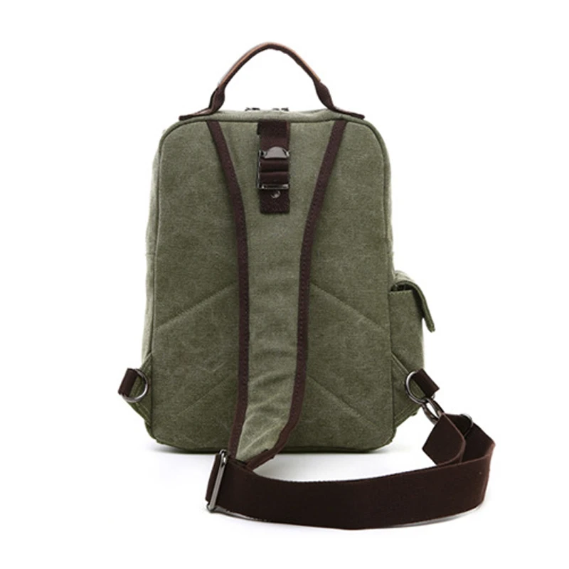 2023 Mode Canvas Outdoor Reissport Fietsen Bergbeklimmen Crossbody Borsttas Heren En Dames Één Schouder Rugzak