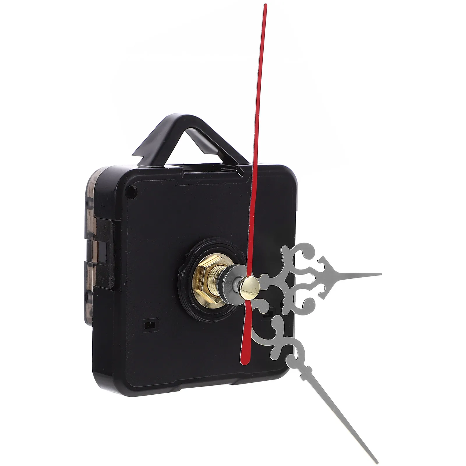 1Set Clock Mechanism Long Shaft Wall Clock Movement Silent Accurate DIY Repair Kit Battery Operated Replacement Parts