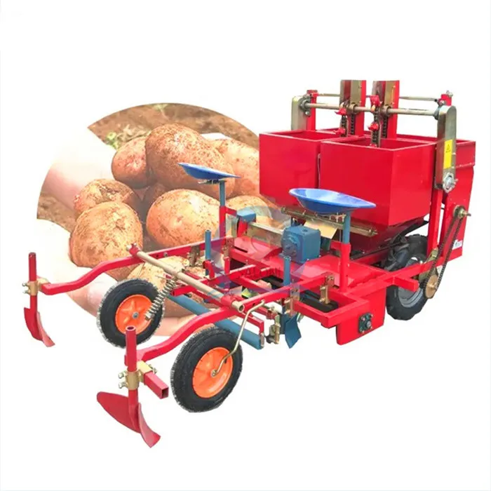 

hot sale semi-automatic potato planter multifunction potato planting machine potato seeder matched farm tractor