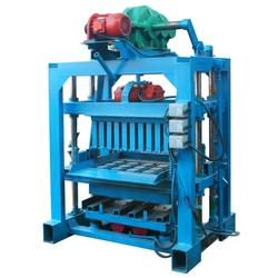 Automatic Electric Hydraulic Earth Mud Clay Interlocking Interlock Block Brick Making Machine For Sale