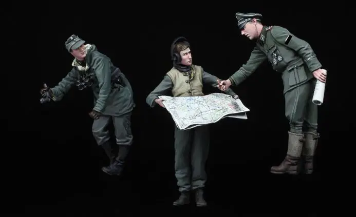 1/35  Resin Model Figure GK， Unassembled and unpainted kit