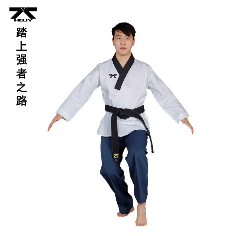 Firmway Beginner Taekwondo Sportswear Children's Performance Training Adult Karate Judo Dobok Clothing Coach TKD Uniform