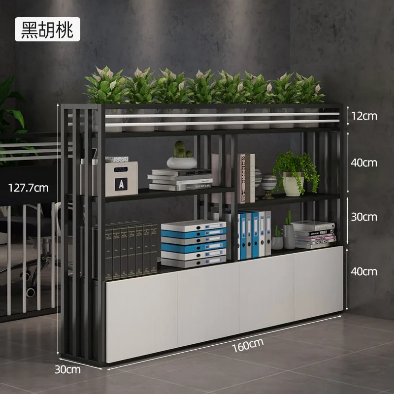 Office screen partition rack modern simple partition cabinet restaurant fence green plant flower stand partition wall wrought
