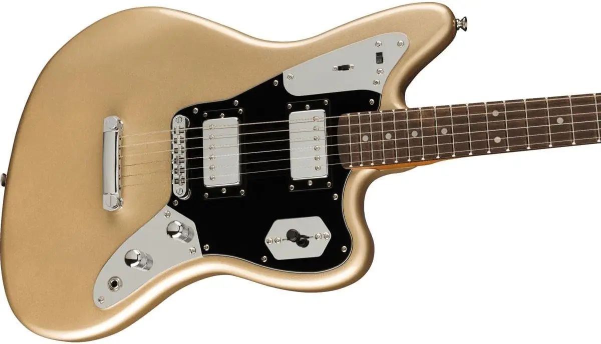 Contemporary Jaguar ST Electric Guitar, Shoreline Gold, Laurel Fingerboard, Black Pickguard