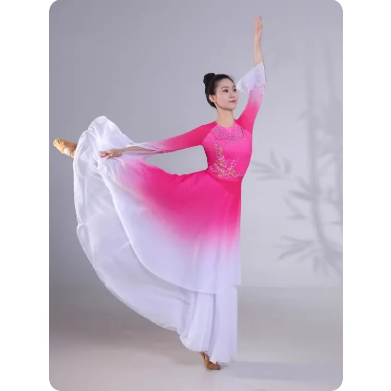 أزياء أداء الرقص الكلاسيكي، وأزياء المسرح الأنيقة على الطراز الصيني، ومسرحيات الرقص، والرقص الجماعي المبهر للزهور #3