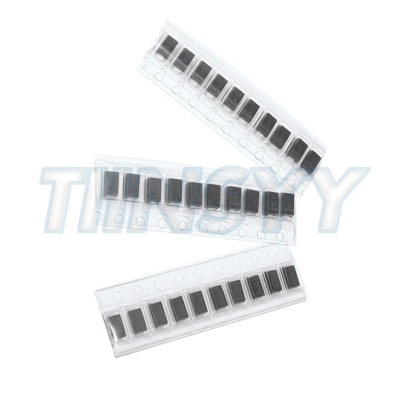 90PCS Rectifier Diode 1N4007 1N4001 1N4004 SS14 SS24 SS34 SS16 SS26 SS36 SMD Schottky Diode Assort Kit