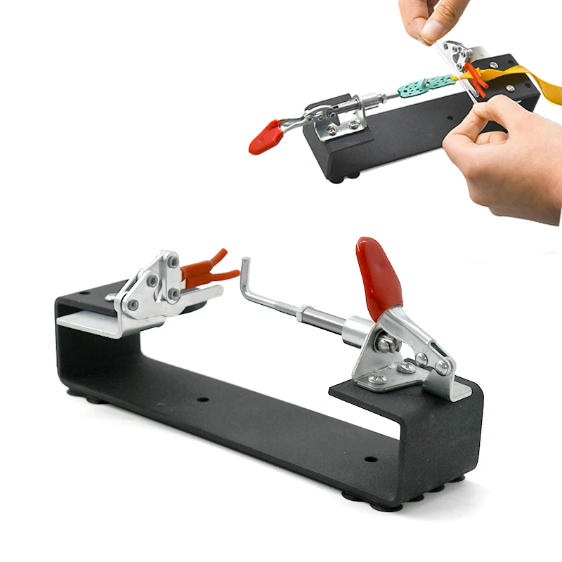 Tied Rubber Tool Assistant for Flat Rubber Band Outdoor Slingshot Catapult Accessories Stainless Steel Rubber Band Tools