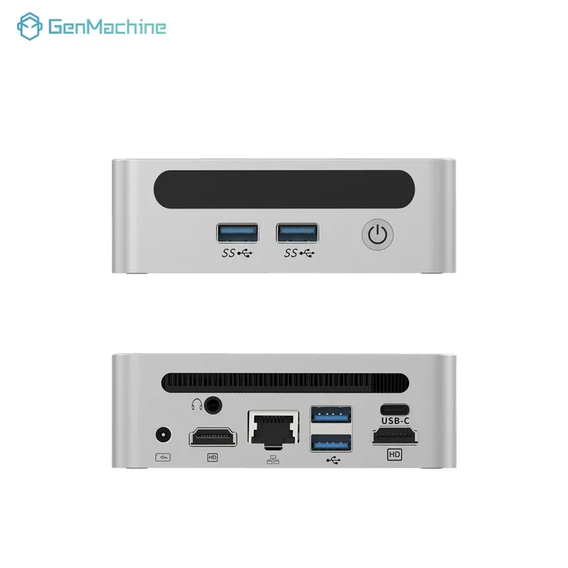 Vendita calda in fabbrica GenMachine Nuovo Mini PC Ryzen 9 5900HX Win 11 DDR4 Max 64 GB 3,3 GHz fino a 4,6 GHz WIFI6 Mini Computer PC Gamer