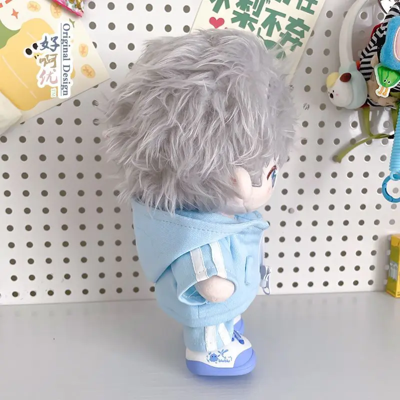 Cotton doll clothes are suitable for cotton dolls of 10/15/20 cm size. They are part of the sports series three-piece set. view 2