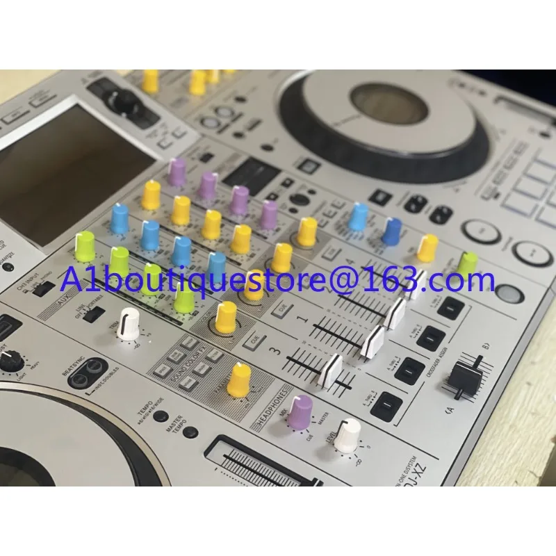 وحدة تحكم الفيلم Pioneer XDJXZ XDJ-XZ مشغل أقراص متكامل مغلق بالكامل من البولي كربونات المستوردة باللون الأبيض والفضي