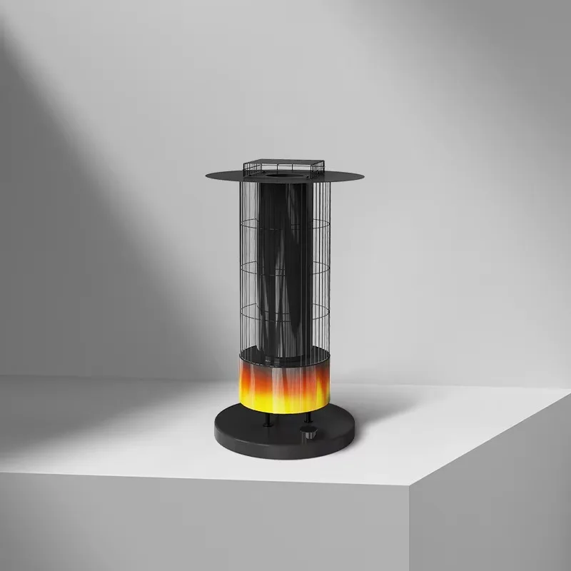 High Power, Fast Heating:          Electric Fireplace, Radiant Heating Warms the Whole Space