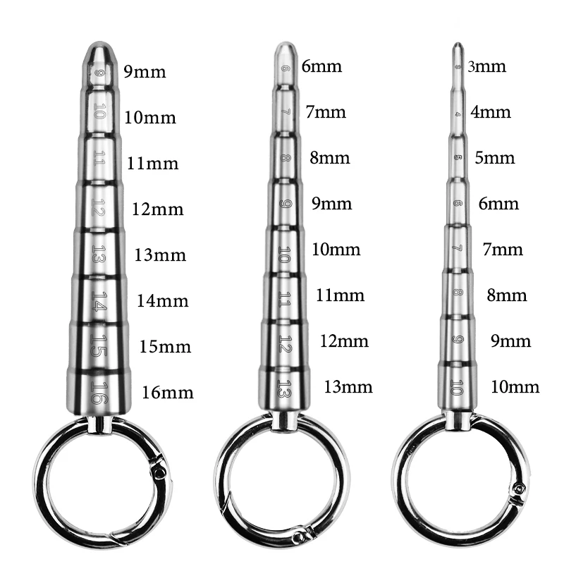 Progressive Horse Eye Rod Stainless Steel Catheters Urethral Dilators Urethral Plug Male Orgasm Masturbation Sex Toys for Men