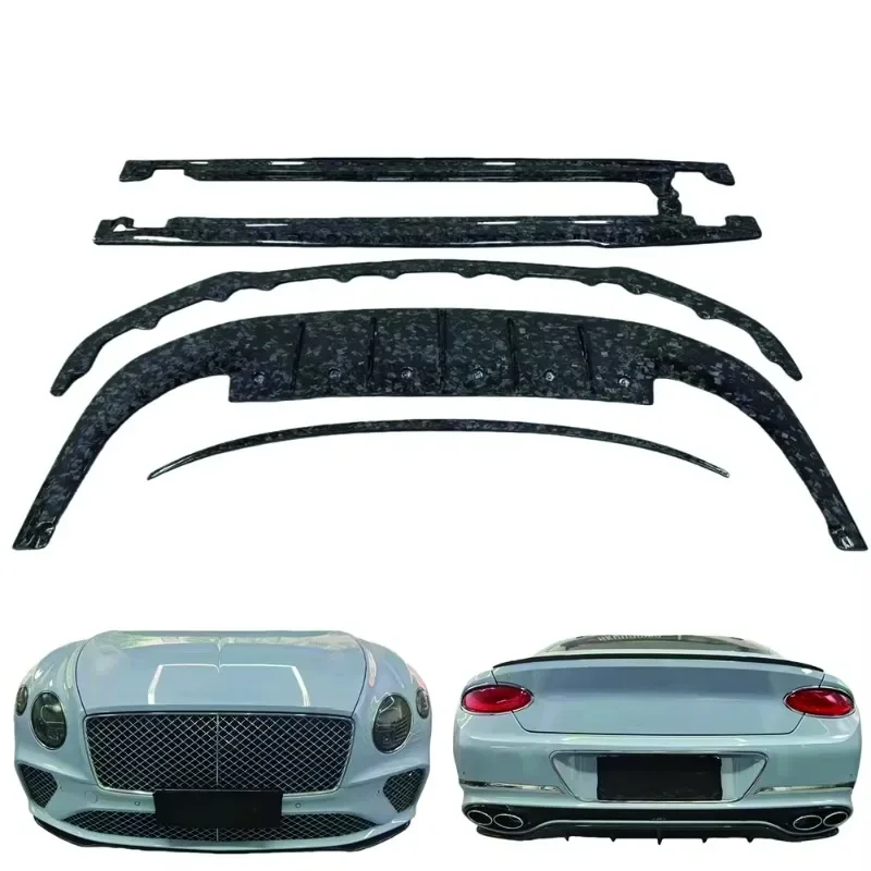W12 Limited Edition Forged Carbon Fiber Exterior Parts for Continental GT - Custom