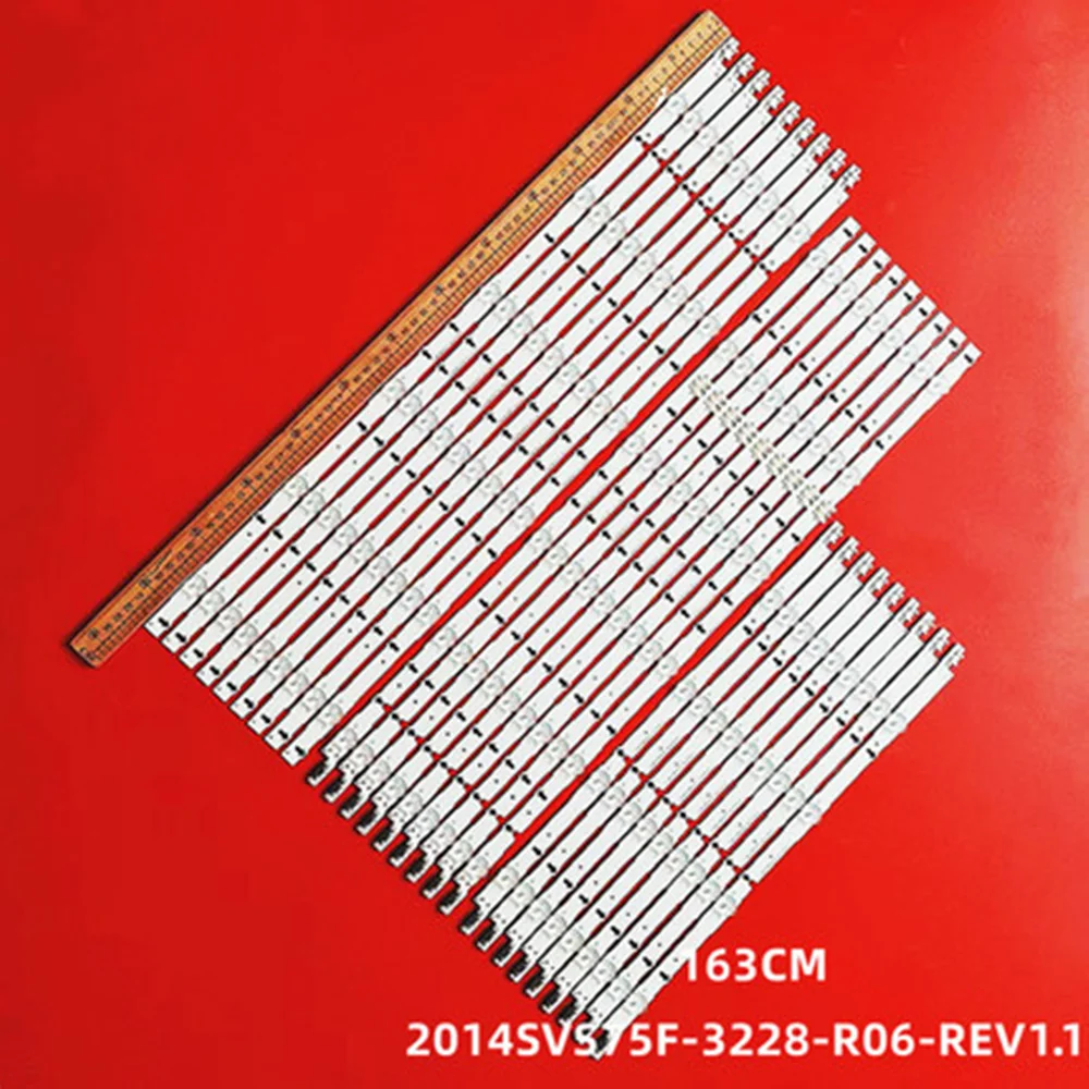 

Полосы светодиодной подсветки для UN75J6300 UN75J6300AF UN75H6350 UE75H6400 UE75H6400AW UA75H6400 UE75H6475 UN75F6400 UN75F7100 UN75J6300