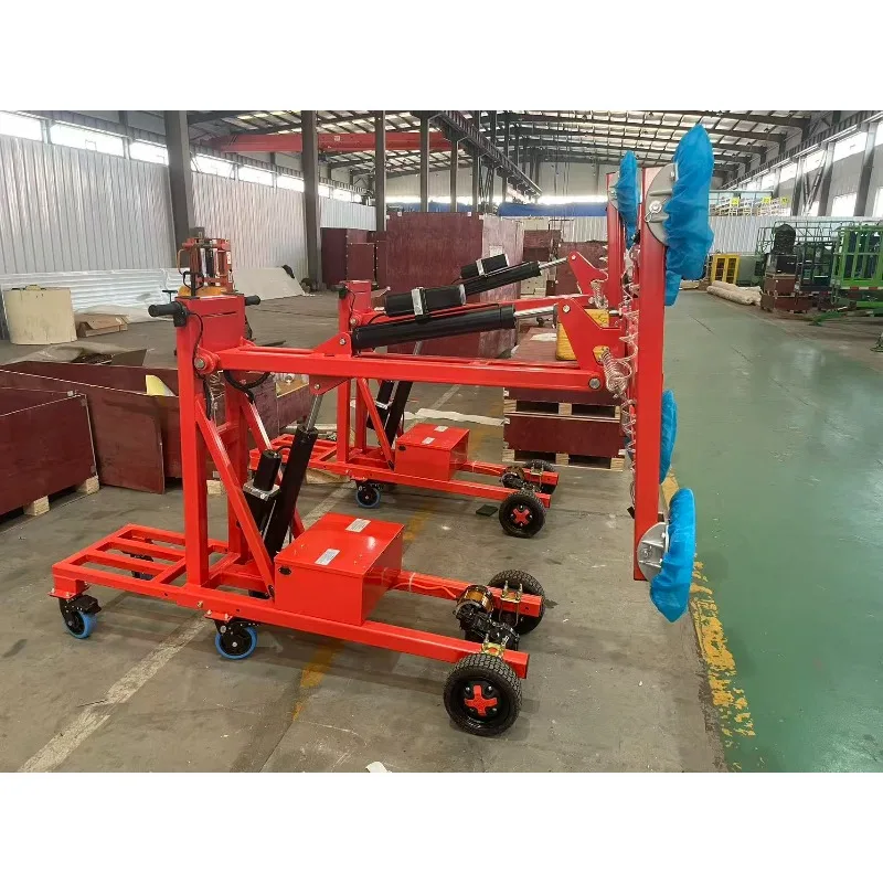 600kg 6 Suction Cups Glass Installation Robot Vacuum Lifter Factory Price Professional Robotic Window Glazing Manufacturer