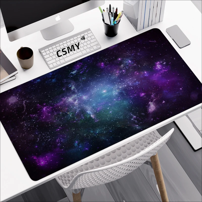 Mouse Carpet Mause Pad Gamer Galaxy Keyboard Mat Pads Gaming Desk Protector Laptops Large Mousepad Cartoon Xxl Deskmat Mats Cute