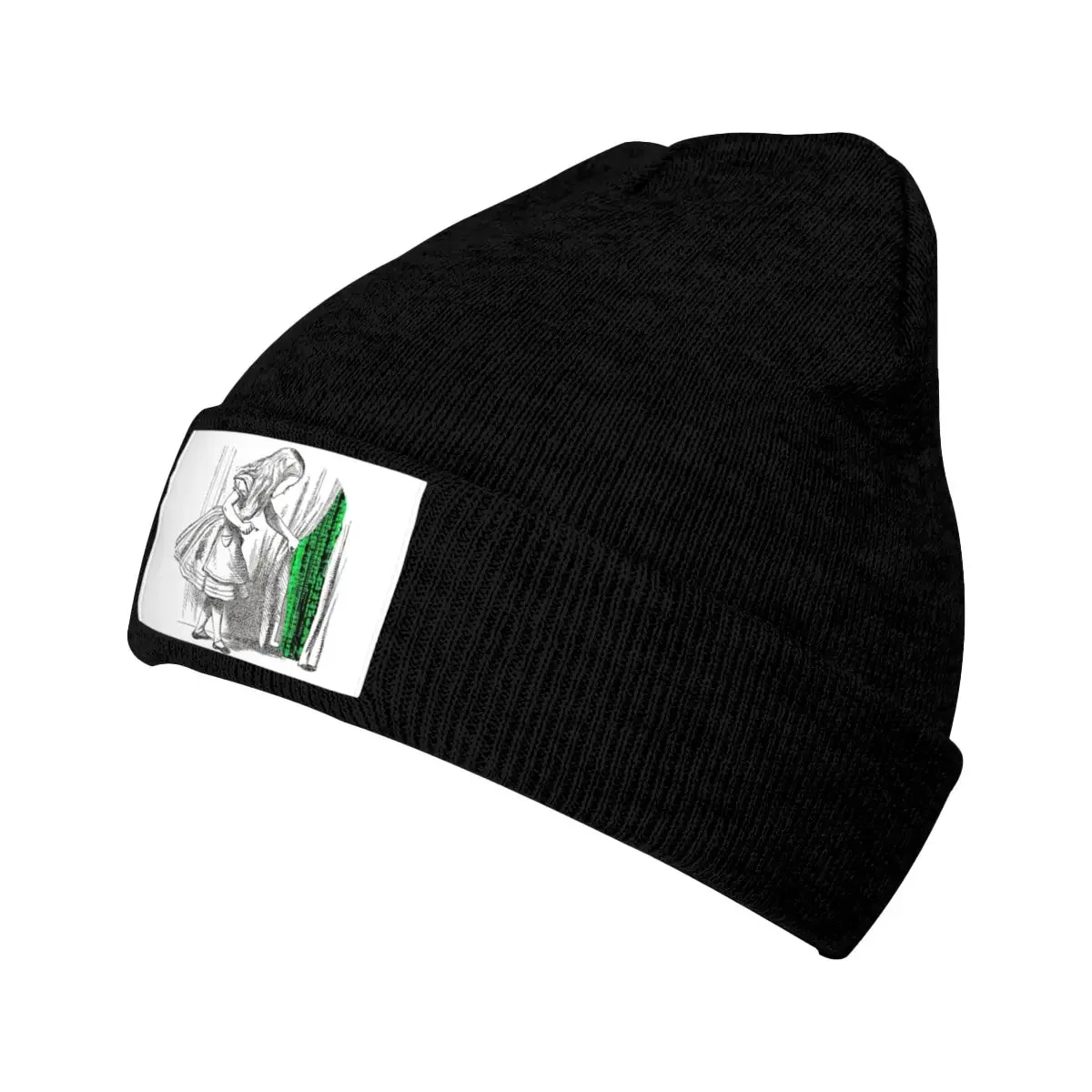 The Matrix Neo Anderson Morpheus Film TShirt For Men Alice Banksy Knit Hat Cap Knitted Beanie Hat Beanies Cap Unisex Hipster