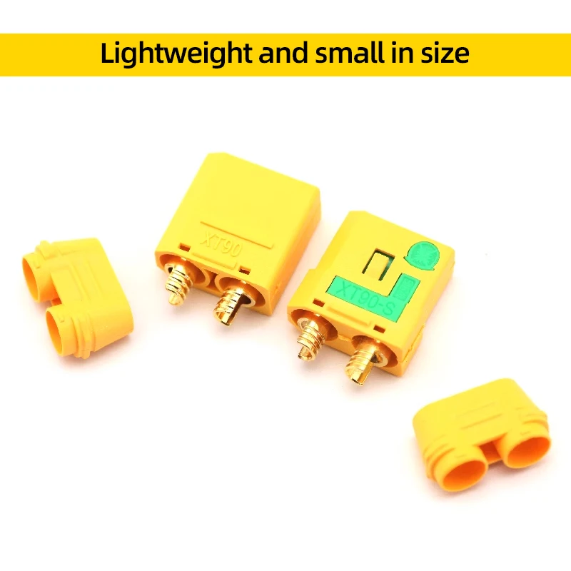 5/10Pairs Amass XT90S XT90-S XT90 Connector Anti-Spark Male Female Plug Adapter For RC Lipo Battery FPV Drone Charger ESC Parts