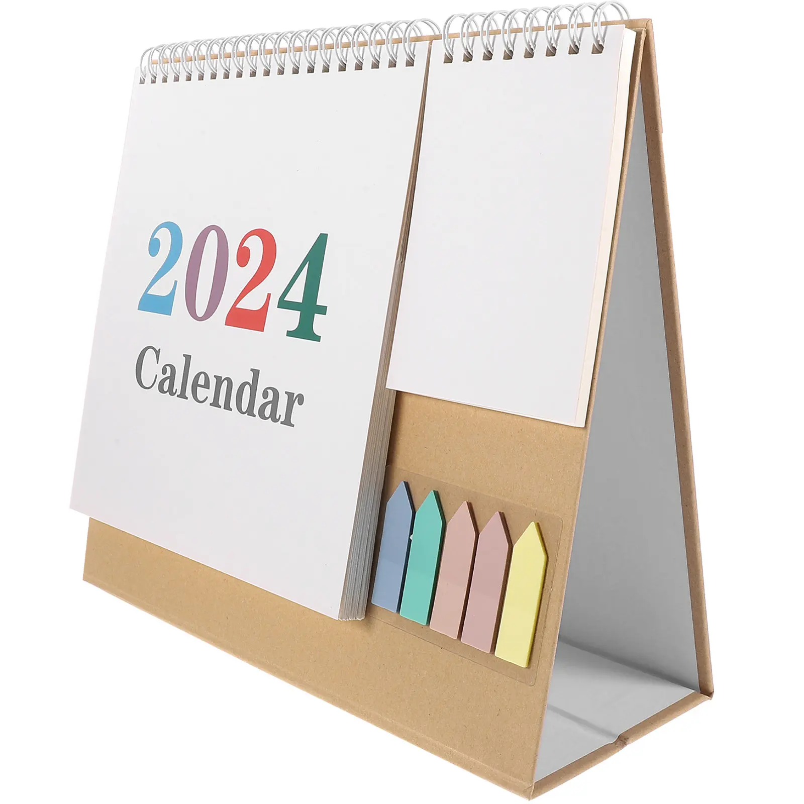 

Delicate Small Desk Calendar Paper Material Standing Monthly Calendar for Teachers Office Workers Home Study Decorative Table