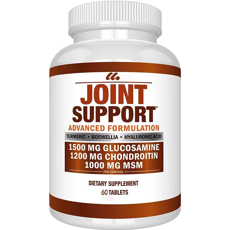 

Glucosamine chondroitin turmeric Msm frankincense - relieving joint support supplement for bones, back, knees, and hands