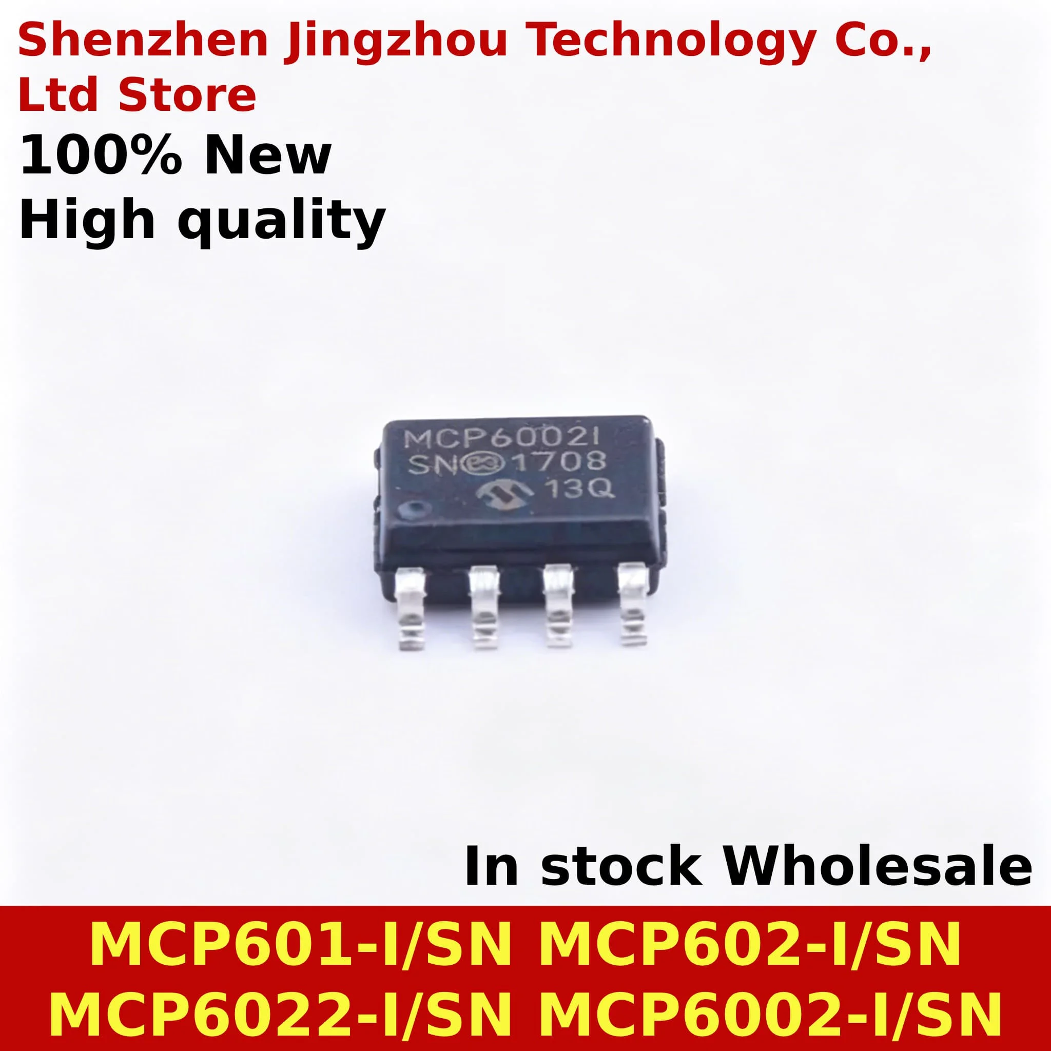 (10/100/300PCS) 100% New MCP601-I/SN MCP602-I/SN MCP6022-I/SN MCP6002-I/SN MCP601 MCP602 MCP6022 MCP6002 SOP-8