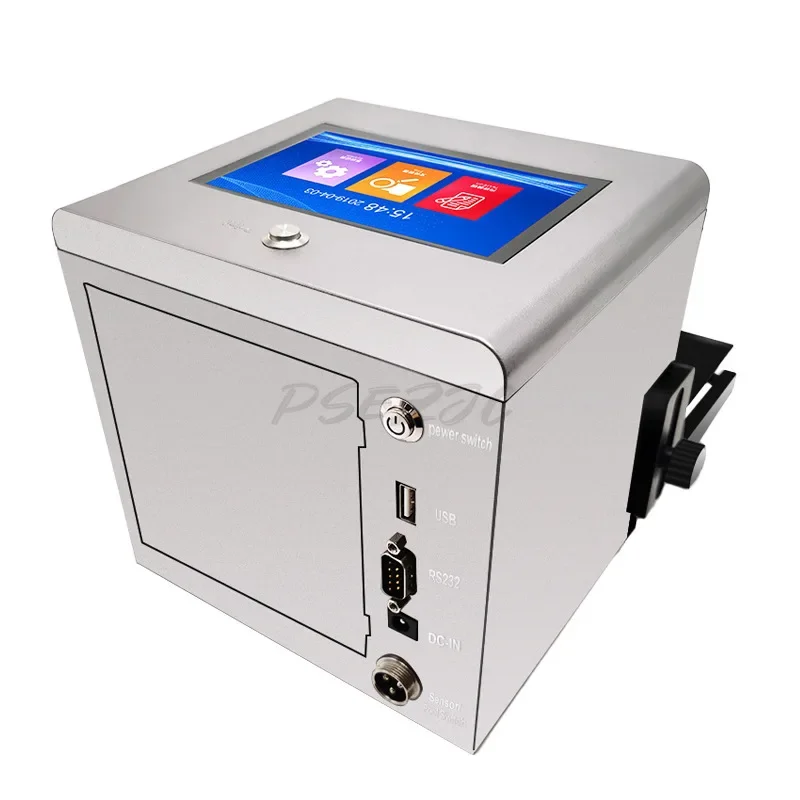 Intelligent Desktop Inkjet Printer Can Print Production Date QR Code Batch Number Semi-automatic Static