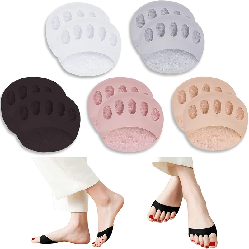 

2pcs Honeycomb fabric metatarsal pad invisible sock pad, reusable soft foot pad, prevent pain and discomfort