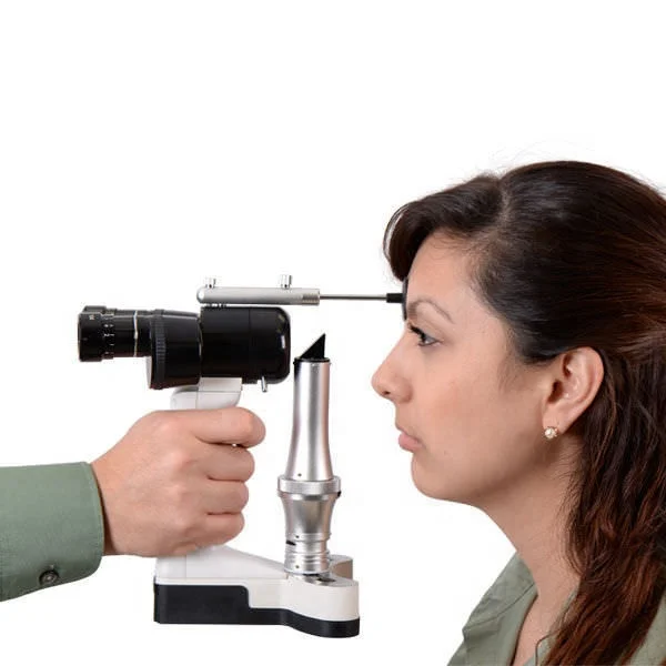 Ophthalmic Examination Equipment With Adaptor Veterinary Portable Slit Lamp